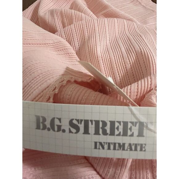 B.G. Street Intimate Coming on Soft 100% Cotton Pajama Set PJ Womens Medium 3122 - Picture 6 of 11